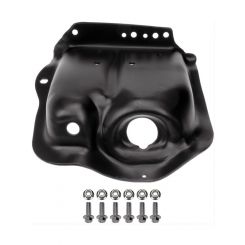 Dorman Shock Mount Front Driver Side Upper Steel Black For Ford Each
