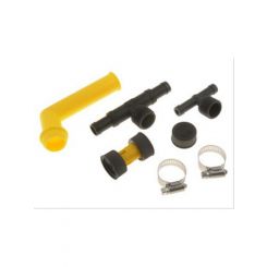 Dorman Radiator Flush Kit Garden Hose Multiple Tees Elbow with Cap
