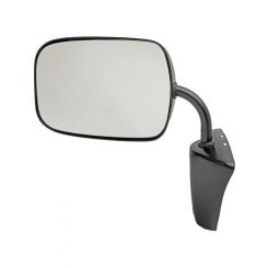 Dorman Side View Mirror Steel Black Manual For Chevy GMC