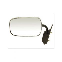 Dorman Side View Mirror Chrome Black Manual For Passenger Side For GMC