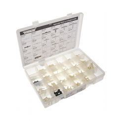 Dorman Vacuum Tubing Connectors Assortment Plastic White Case Kit