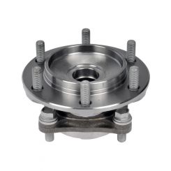 Dorman Wheel Hub Assembly Pre-Pressed Steel Black Front For Toyota