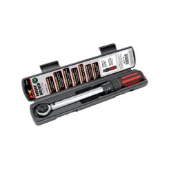 Performance Tool Torque Wrench Click 25-250"-lbs. Steel Chrome 1/4" Drive