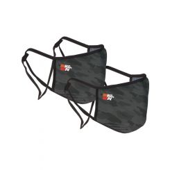 K&N Face Mask Single Layer Polyester, Reusable Mask  Camo 2 Pack