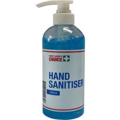 Brady Hand Sanitiser Gel 500ml Ethanol Based Genuine Blue