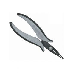 Piergiacomi ESD Long Flat and Serrated Nose Pliers Rounded Externally