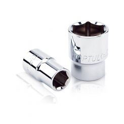 Toptul 6 Point CR-V Socket 3/8" Drive x 11/32"