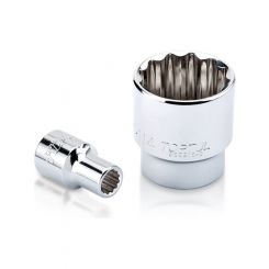 Toptul 12 Point CR-V Socket 1/4" Drive x 11/32"