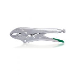 Toptul 7" Curved Jaw Locking Pliers with Wire Cutters