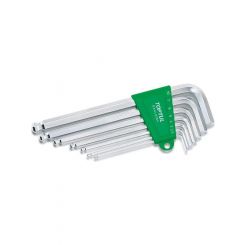 Toptul 7pcs Long Ball Point Hex Key Wrench Set