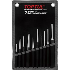 Toptul Punch Set 10pcs