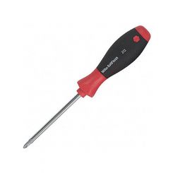 Wiha # 2 x 100mm Soft Finish PoziDriv Screwdriver