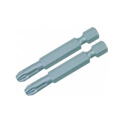 Wiha # 2 x 50mm PoziDriv Power Bit 2 Pack