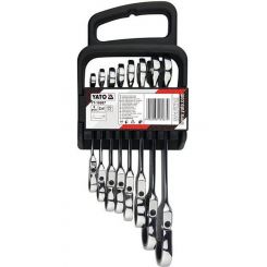 Yato Europe 8 Pieces Combination Rachet Spanner Set