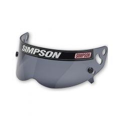 Simpson Replacement Visor For Simpson X Bandit & Diamondback - Silver