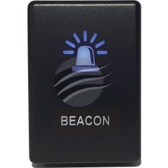 Lightforce Push Button Switch On/Off 12V Beacon Blue/White Illumination