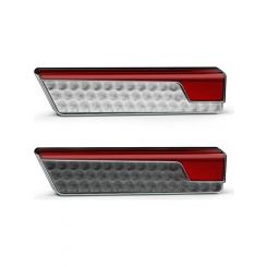 LED Zeon Combination Lamp 10-30V Stop Tail Seq Indicator Pack of 2