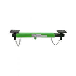OEM Tools Steel/Rubber Floor Jack Crossbeam - Black/Green