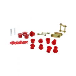 Nolathane Rear Spring Bushing and Greaseable Shackle/Pin Kit