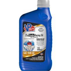 VP Racing Pro Grade Full Synthetic Motor Oil SAE 15w 50 946ml