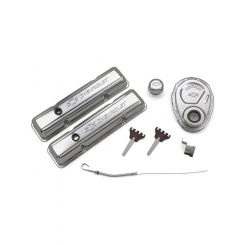 AC Delco Engine Dress-Up Kit Steel Chrome For Chevy Small Block Kit