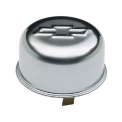 AC Delco Valve Cover Breather Push-In Round Steel Chrome