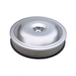 AC Delco Air Filter Assembly 14 in. Diameter Round Aluminium Clear