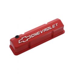 AC Delco Valve Covers Slant Edge Tall Perimeter Bolt Cast Aluminium