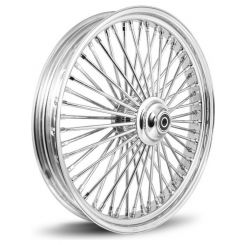 Attitude Wheel Front MaxSpoke Chrome For Harley-Davidson 21x2.15" Duel Disc