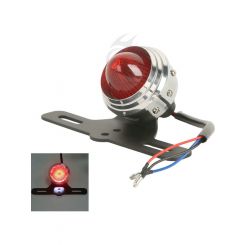 Attitude Brake Stop License Plate Taillight Red Lens For Harley