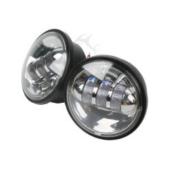 Attitude Headlight 4-1/2 Daymaker Chrome For Harley