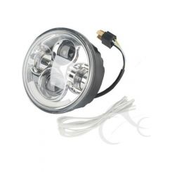 Attitude Headlight 5-3/4 Daymarker Chrome For Harley