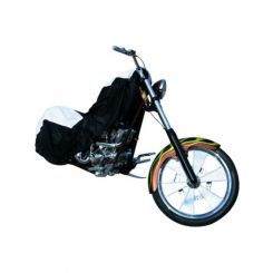 Autotecnica MOTORBIKE SHOW COVER INDOOR SHOWIN BLACK ONE SIZE UP TO 2.