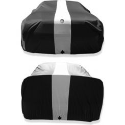 Autotecnica Xlarge Size Black Cover Indoor Show With Side Security Str