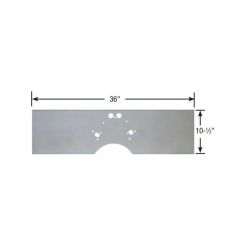 Competition Engineering Motor Plate Front Aluminium 0.250in. Thick Ford