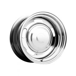 Cragar Wheel Rally Steel Chrome 15x10 Bolt Patterns 5x4.5/5x4.75 Backspace 4.24