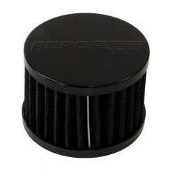 Aeroflow Black Push In Breather 3" (76mm) O.D. 63.5mm Height