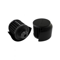 Aeroflow Push In Breather With Shield 3" (76.2mm) OD, 63.5 H, 25 ID AF2271-1516
