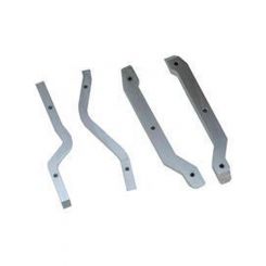 Dart Intake End Rail Spacers Aluminum Natural 10.200 in. Deck Height