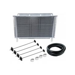 Davies Craig Transmission Oil Cooler 17 Plate Hydra 3/8 in. Hose Hose Clam