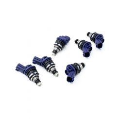 Deatschwerks Set of 6 740cc Side Feed Injectors for Nissan 300zx