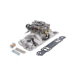 Edelbrock Carburettor & Manifold Combo Performer Air-Gap Manifold 650 cf