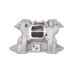 Edelbrock Intake Manifold Performer Dual Plane Aluminium Natural Square/S