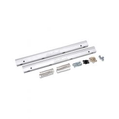 Edelbrock Fuel Rail Kit Victor EFI Aluminium Clear Anodized Ford FE Big B