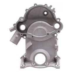 Edelbrock Timing Cover One-piece Aluminium Natural Pontiac 350 400 455