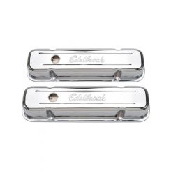 Edelbrock Valve Covers Signature Series Tall Perimeter Bolt Mount Steel C
