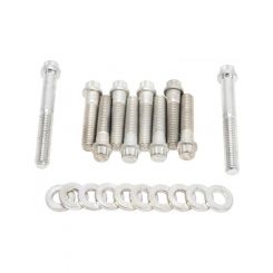 Edelbrock Intake Manifold Bolts Steel 12-Point Head Washers for EDL- 2936