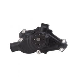 Edelbrock Water Pump Mechanical Short High-Volume Aluminium Black Powder