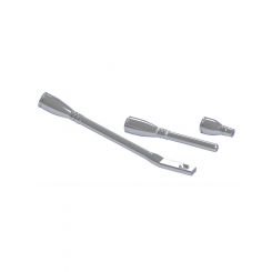 Flaming River Steering Column Access Machined style-cut design billet