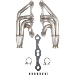 Flowtech Headers Turbo Up and Forward 304 Stainless Steel Natural 1.8